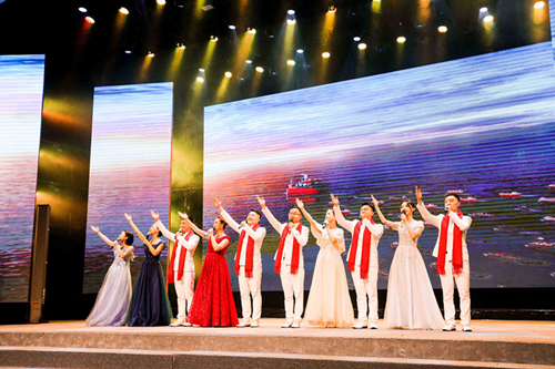 优发国际集团庆祝新中国建设70周年职工朗诵角逐乐成举行