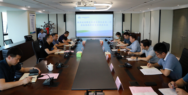 优发国际集团与西安市鄠邑区政府交流座谈