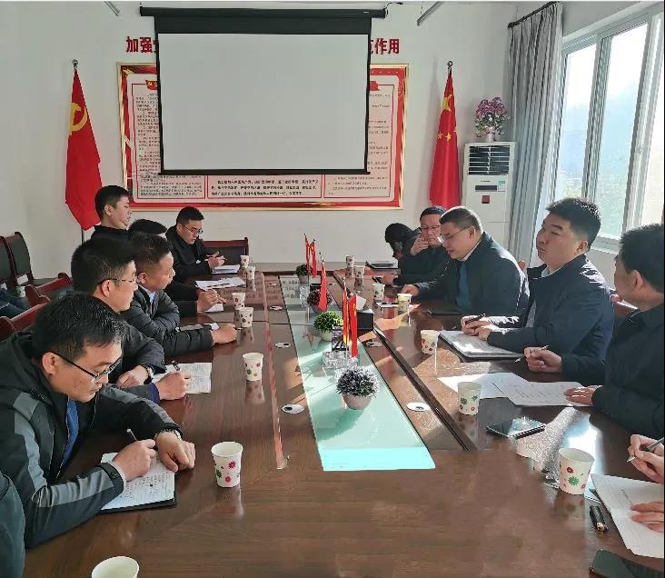 商南县委常委、副县长陈开锋到水情形公司商南县污水处理厂调研