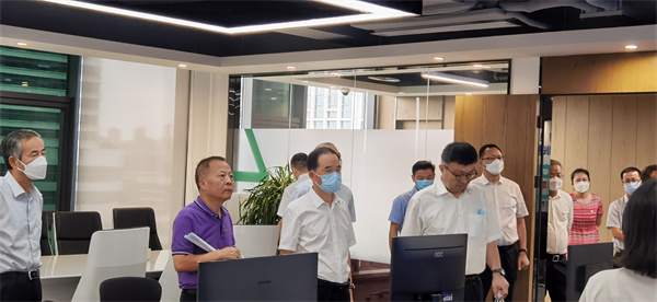 省国资委党委书记任国到秦创原优发国际集团立异中心调研